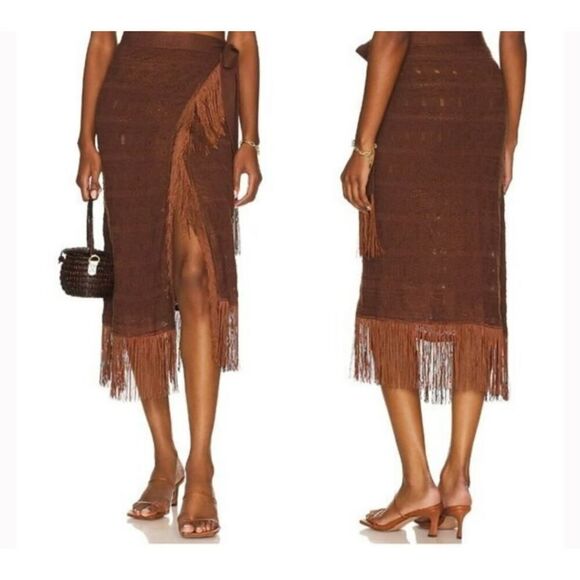 HOUSE OF HARLOW NWT 1960
xREVOLVE Brayden Knit Skirt Medium MSRP $444 - Picture 2 of 6